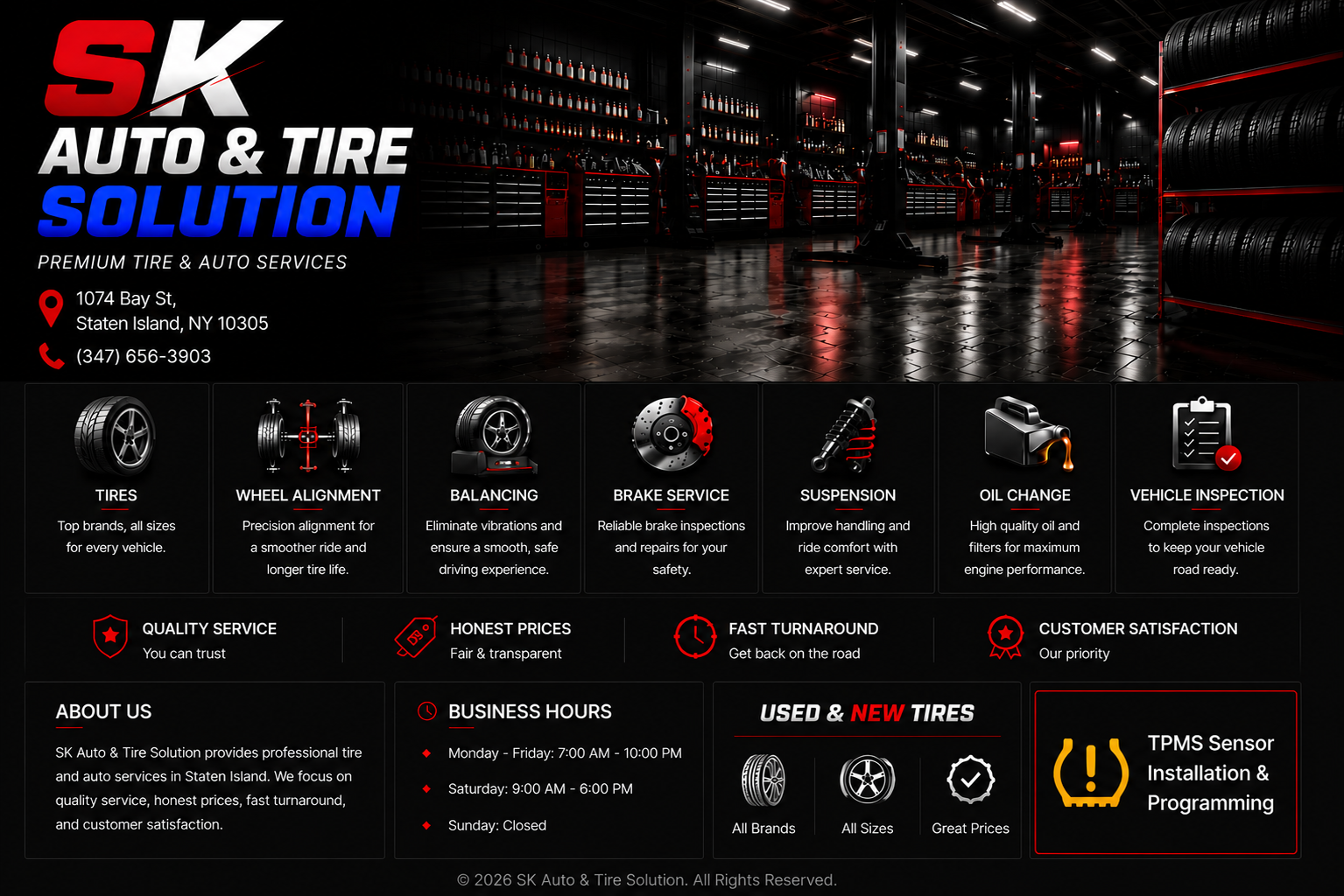 SK Auto & Tire Solution